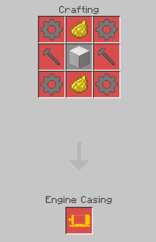 Крафт двигательного отсека