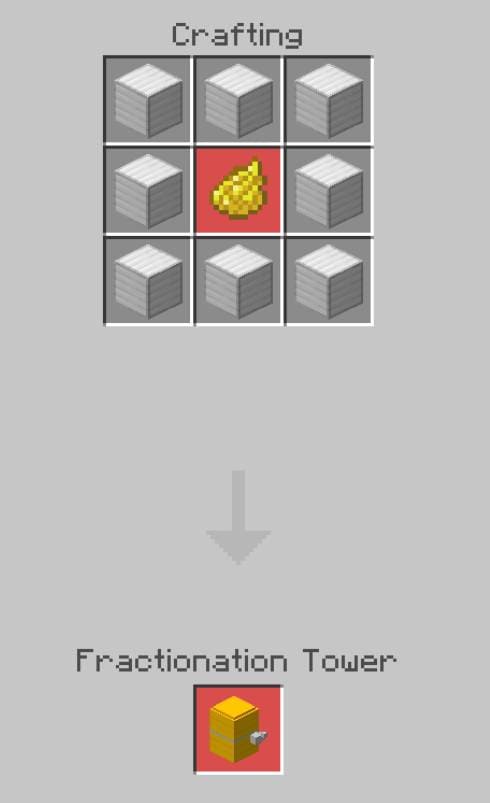 Крафт элемента механизма