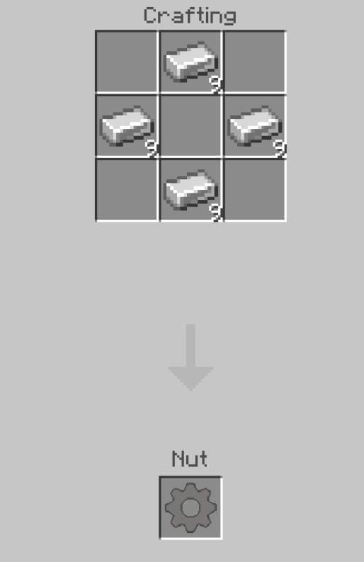 Крафт шестеренки