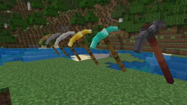 Кирки из разных материалов