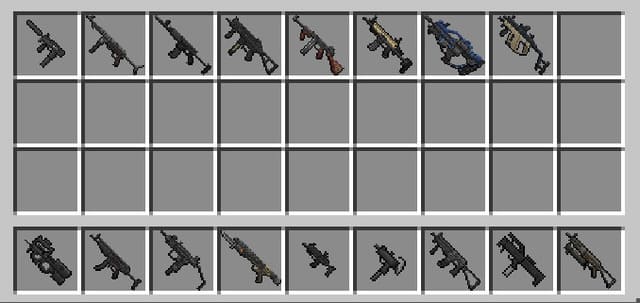 Современные разновидности пистолетов-пулемётов и пулемётов