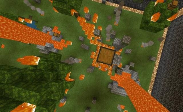 Сундук над горящей землей