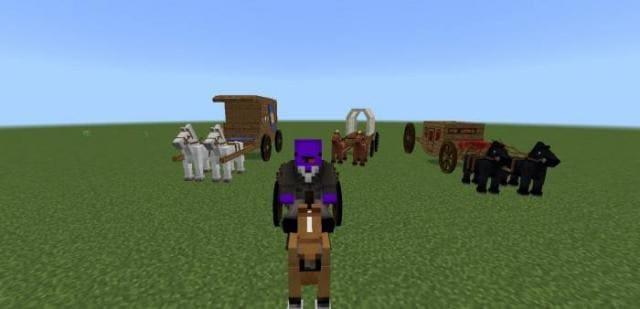 Несколько видов повозок