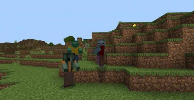 Зомби на траве