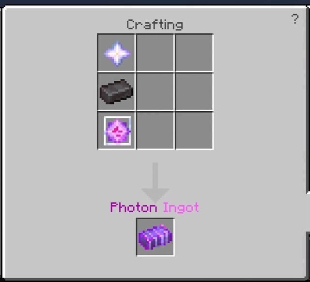 Фотонная броня крафт