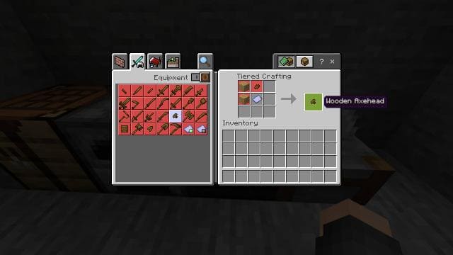 Деревянная головка топора