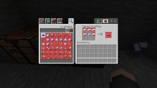 Крафт железного шлема