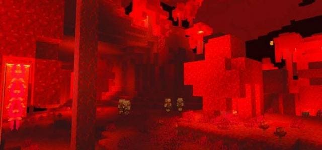 Багровый биом Нижнего мира