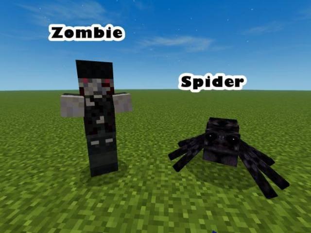 Зомби и паук