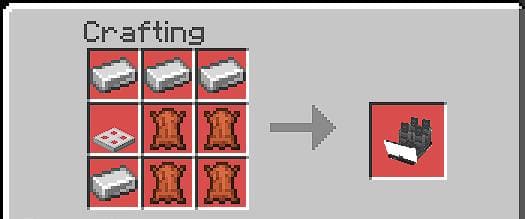 Интерьер машины крафт