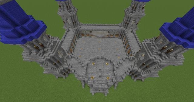 Как выглядит замок сверху