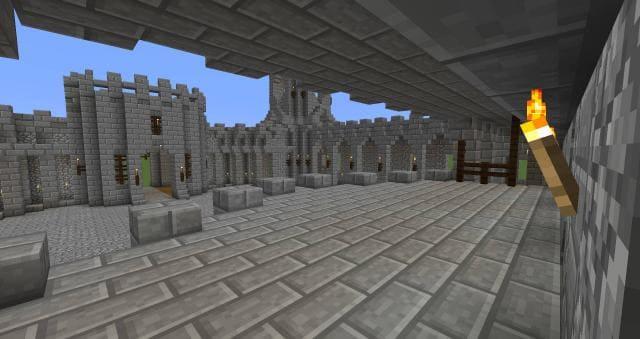 Как выглядит замок внутри 3