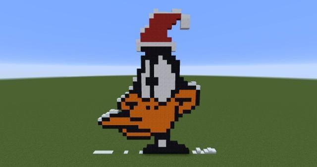 Как выглядит Даффи дак спереди