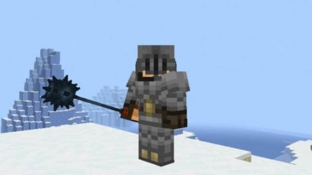 Игрок с круглой булавой