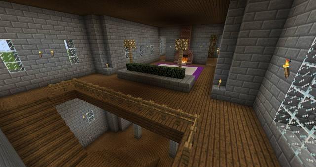 Красивый особняк вид внутри 3