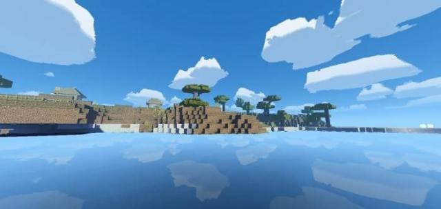 Зеркальная гладь воды