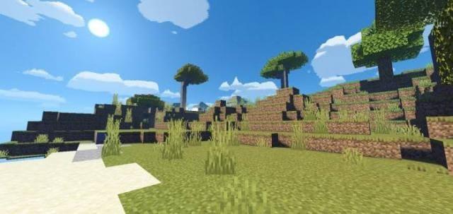 Яркий полдень на берегу