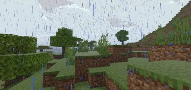 Дождь на равнине