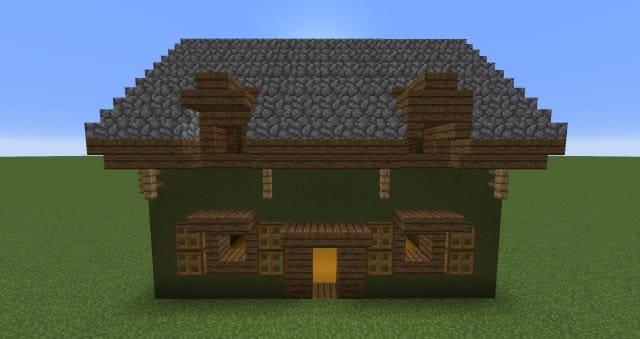 Как выглядит домик спереди 2