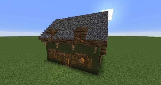 Как выглядит домик спереди