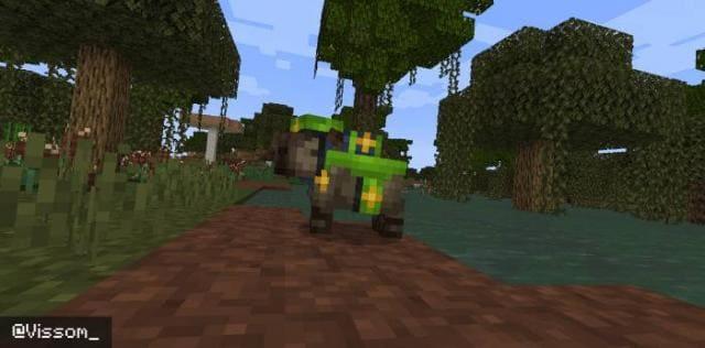 Капибара с седлом