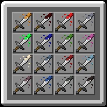 Мечи с эффектами