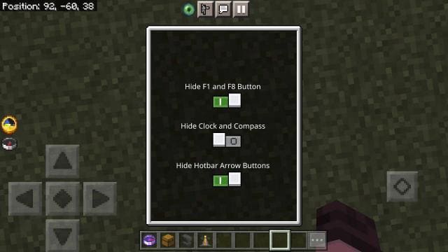 Изменение переключателей