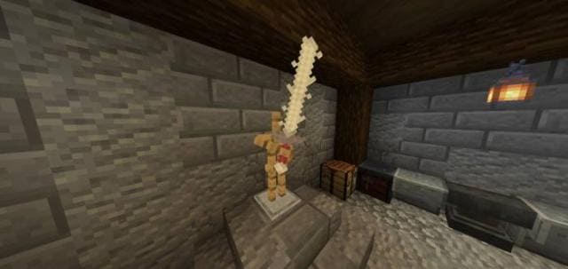 Длинный меч из кости дракона