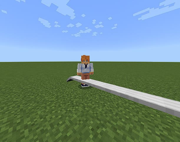 Игрок внутри платформы