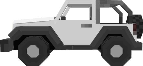Вид джипа сбоку