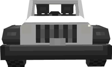 Вид джипа спереди