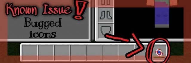 Щиты в инвентаре игрока