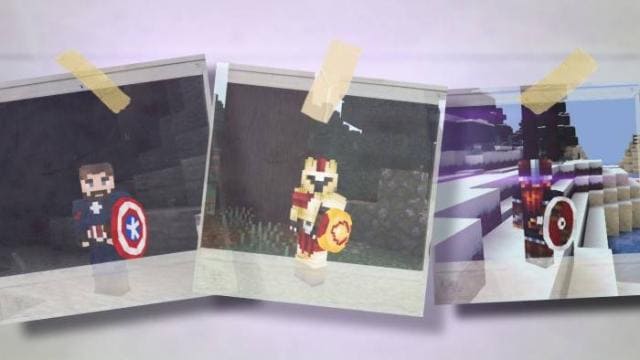 3 вида щитов на игроке