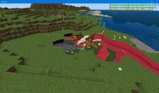 Динозавры дерутся между собой