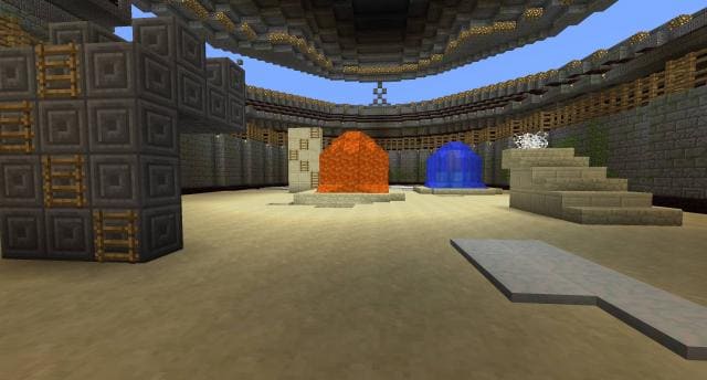 Как выглядит арена из камня внутри 5