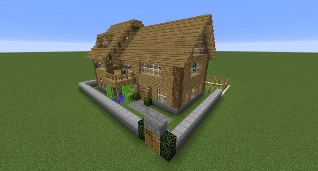 Как выглядит домик спереди