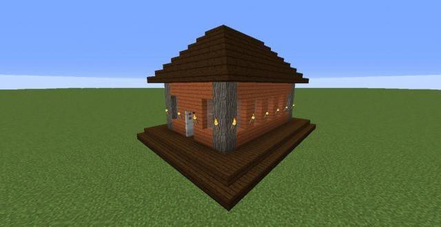 Как выглядит домик спереди