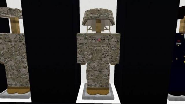 Военная форма США со шлемом