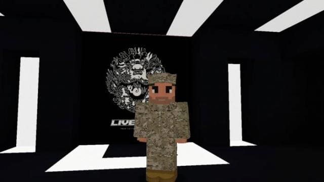 Военная форма США на игроке