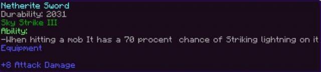 Зачаровывание Небесный удар