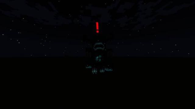 Индикатор на голове Вардена