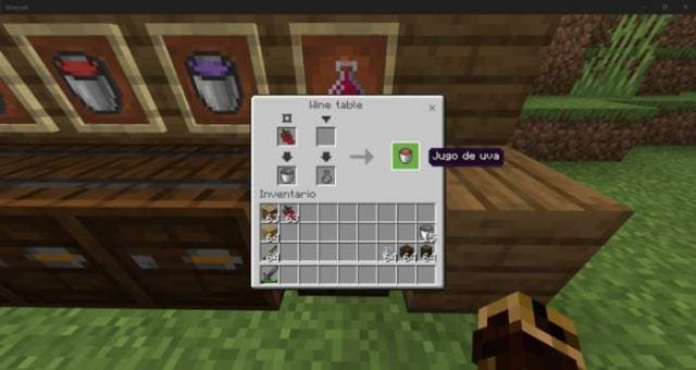 Интерфейс винного верстака