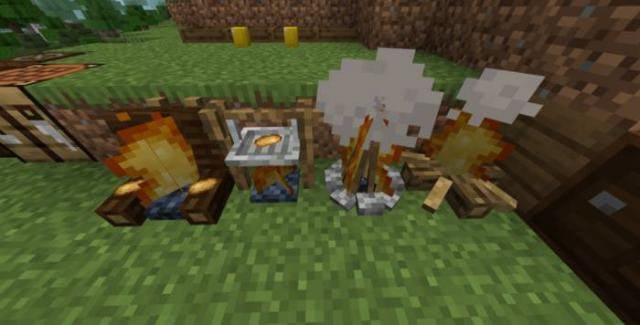 Приготовление еды на кострах