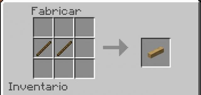 Брусок из палок