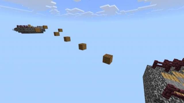 Парящие блоки для прыжков