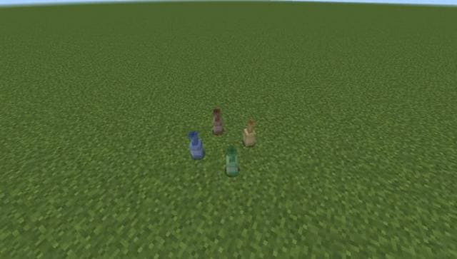 Цветные бутылки