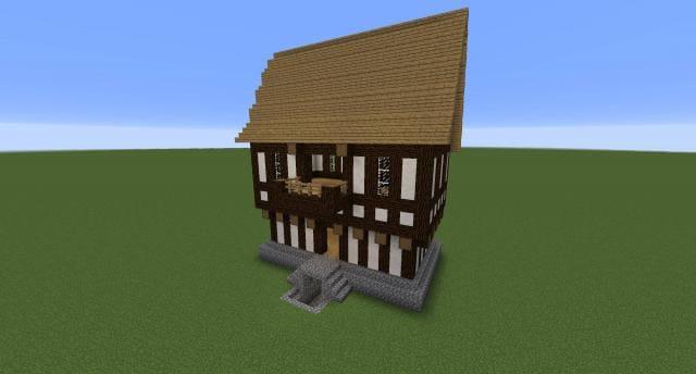 Старый дом вид спереди