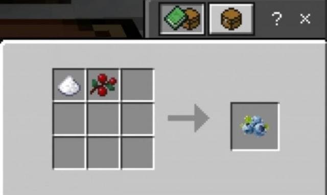 Голубые ягоды