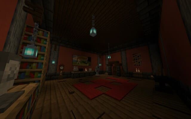 Усадьба с привидениями интерьер