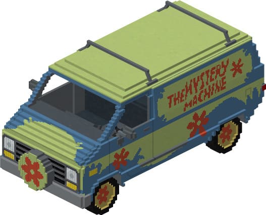 Машина из «Проклятие озерного монстра»